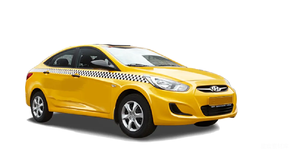 元素素材 出租车