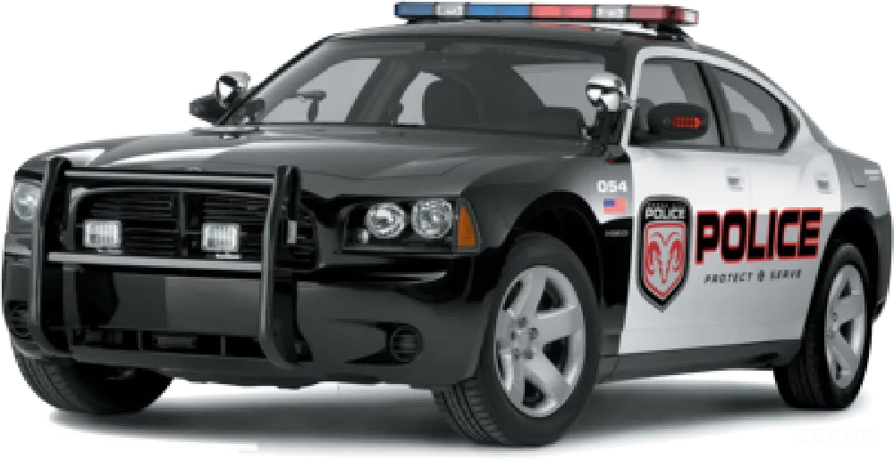 元素素材 警察 警用车辆 交通工具 警车
