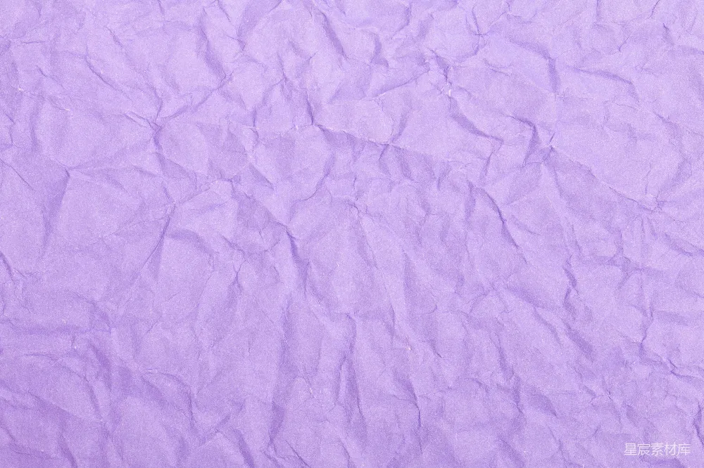 高清摄影  一张皱巴巴的淡紫色纸