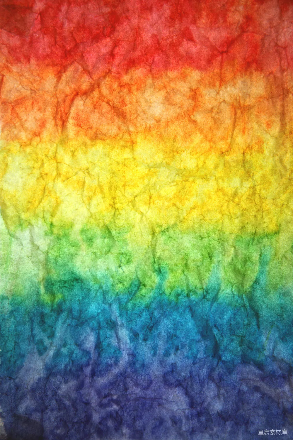 高清摄影  橙绿蓝抽象画