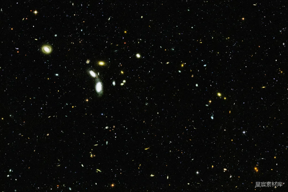 夜空中的一个星团