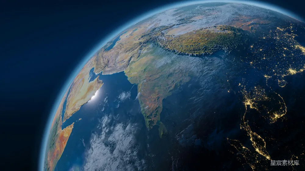 高清摄影 壁纸 从太空看地球的景象