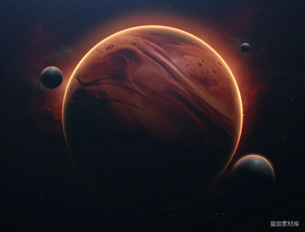 高清摄影  太空中的行星