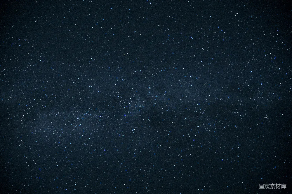 高清摄影  黑白星空