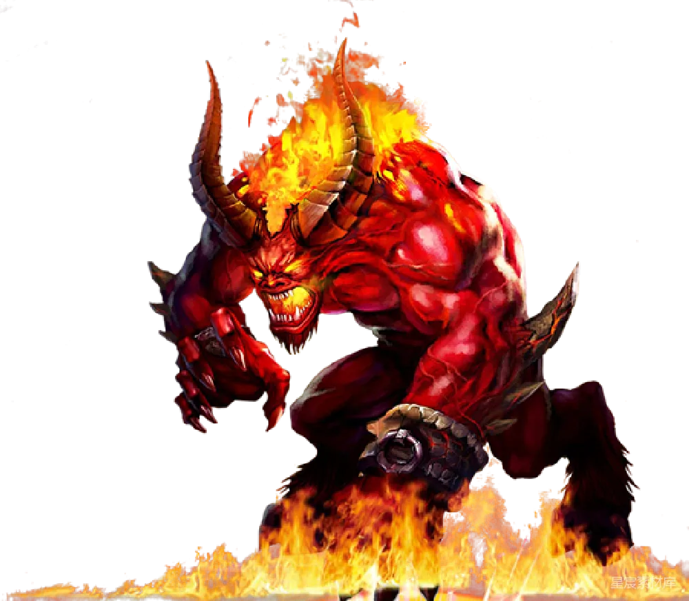 元素素材 恶魔