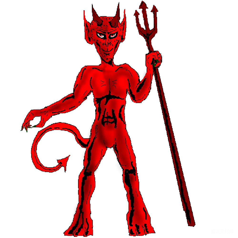 元素素材 恶魔