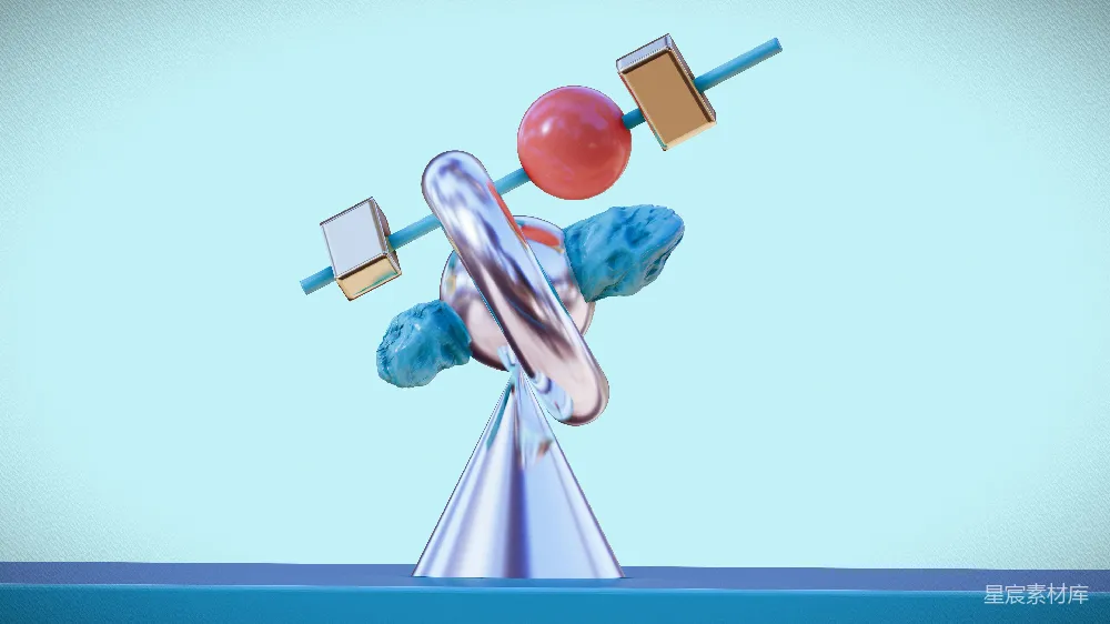 高清摄影  一个彩色的物体在空中漂浮。