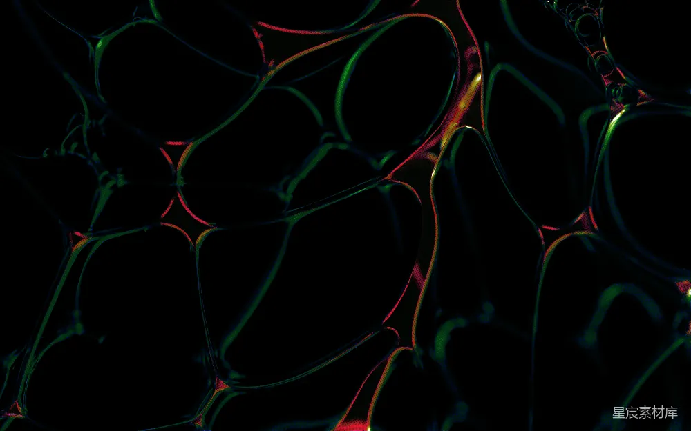 高清摄影 实验性 红蓝光数字壁纸