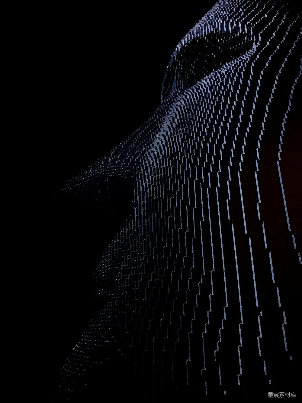 高清摄影  灰色的3D插图