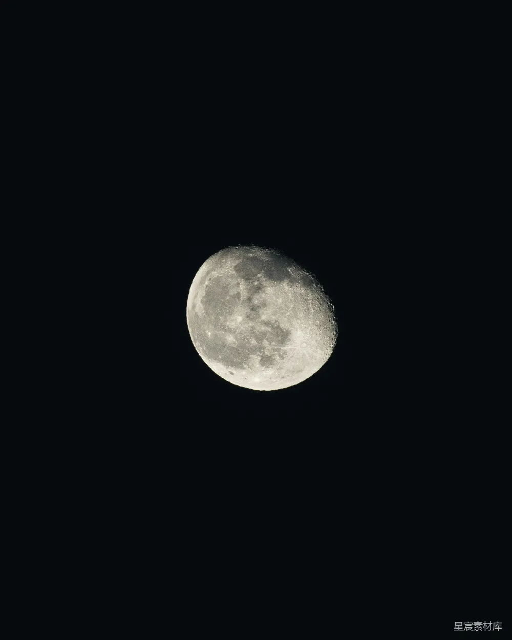 满月之夜的星空