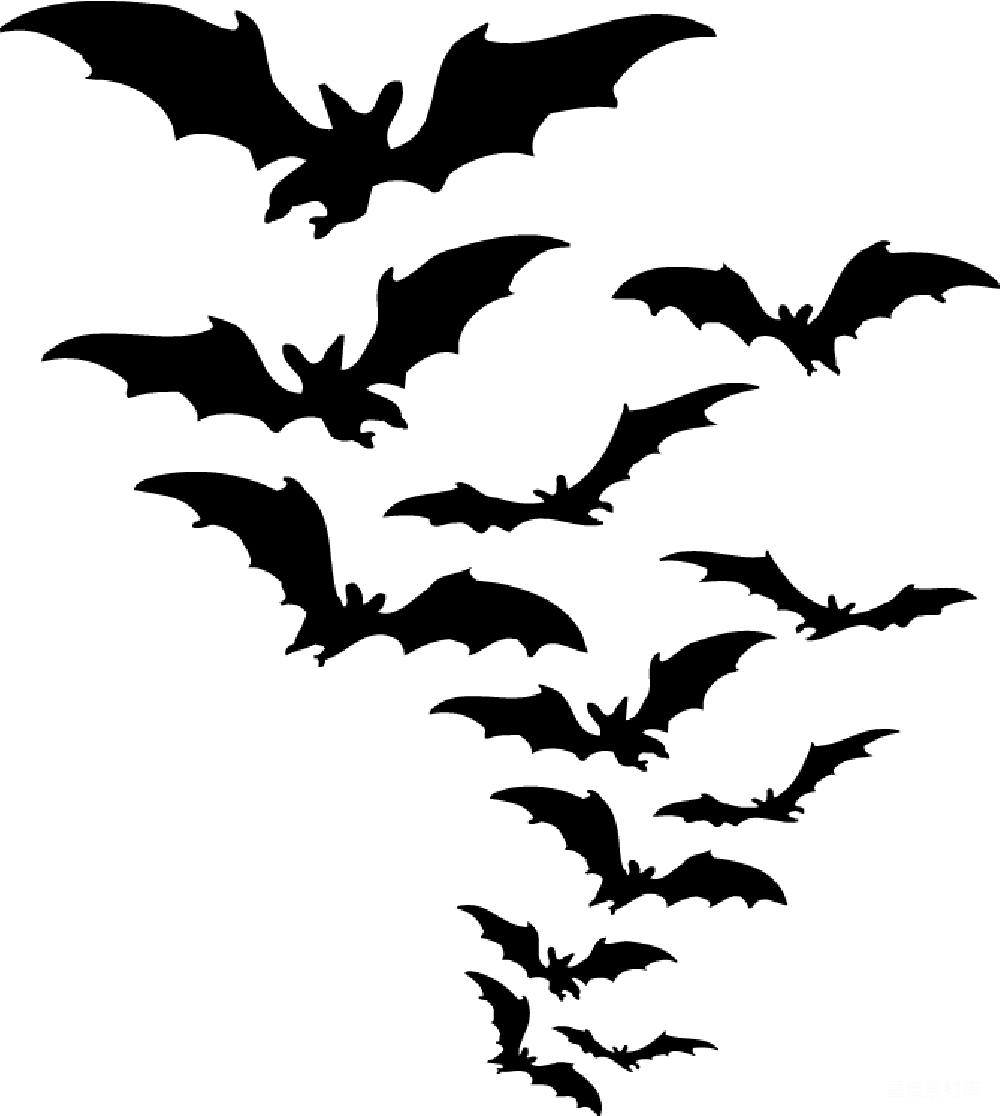 元素素材 蝙蝠