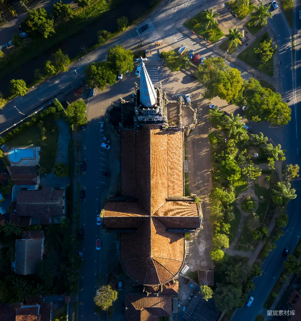 高清摄影  建筑物的航拍摄影
