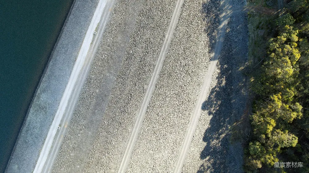 高清摄影  水体的空中俯瞰图