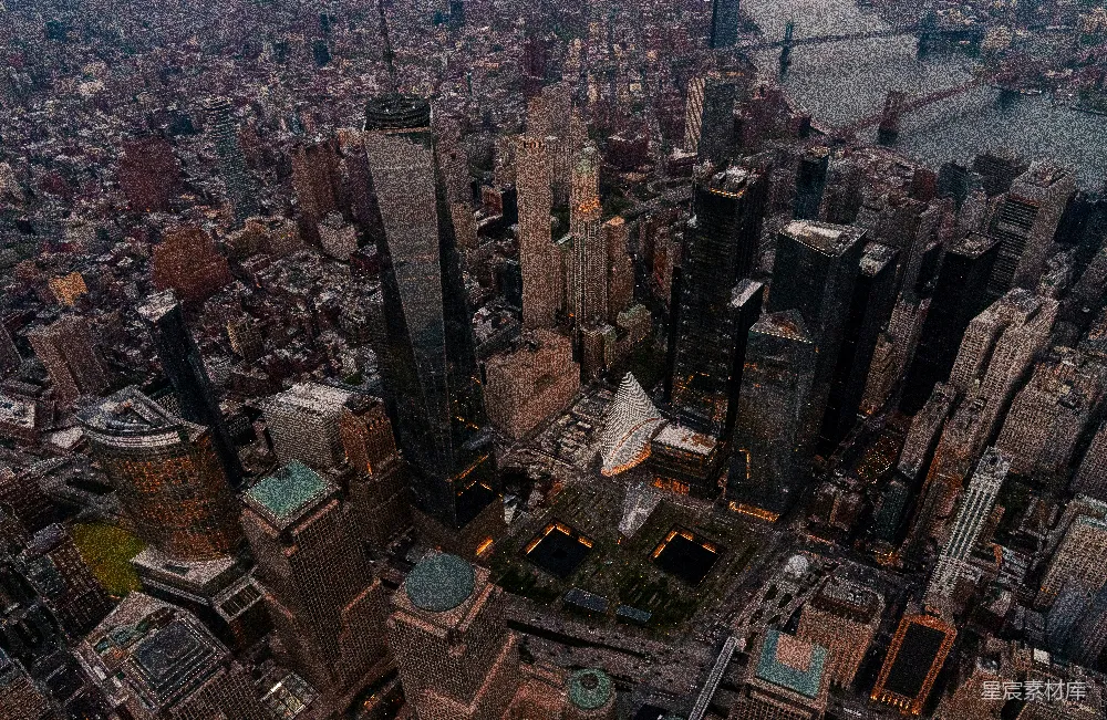 高清摄影  白天的城市
