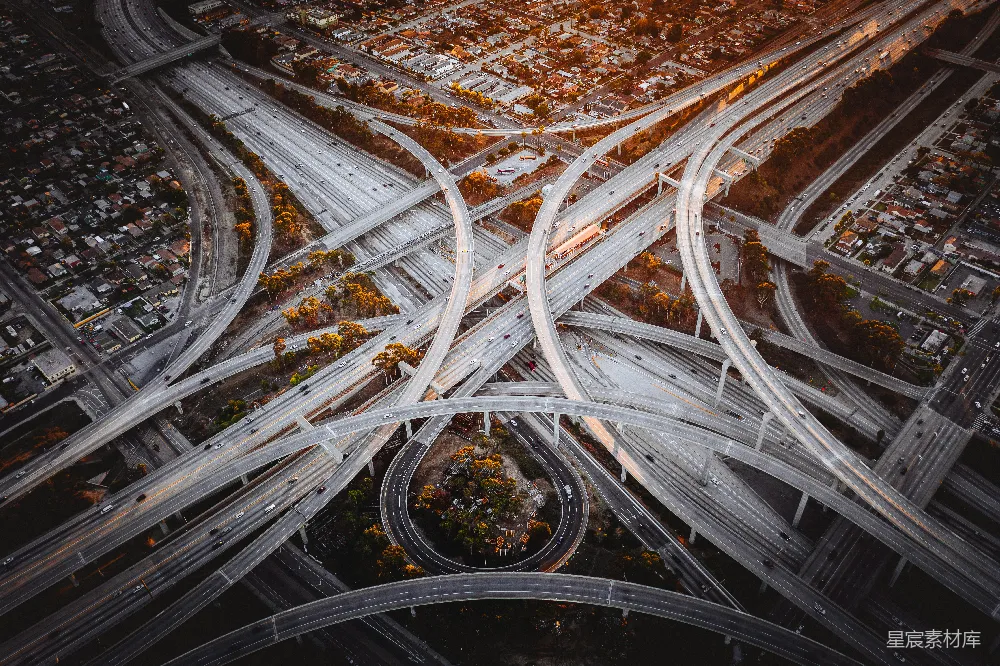 高清摄影  高架道路
