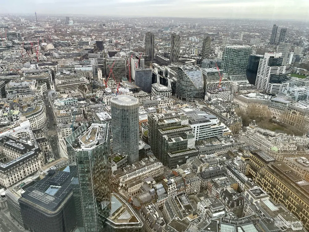 高清摄影  城市鸟瞰图，高楼林立