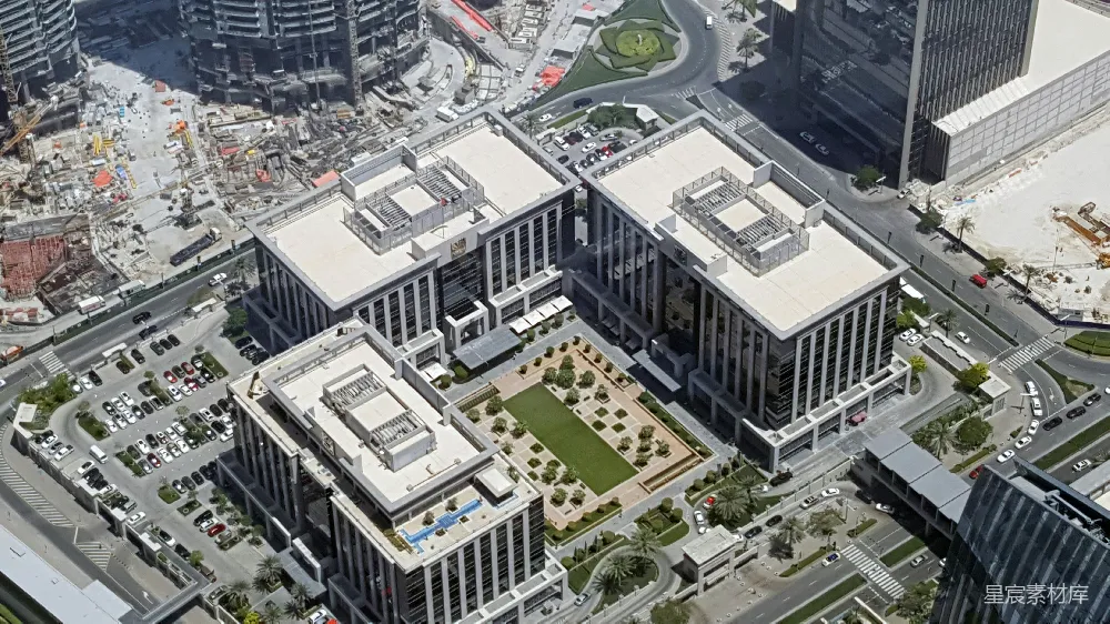 高清摄影  城市航拍照片