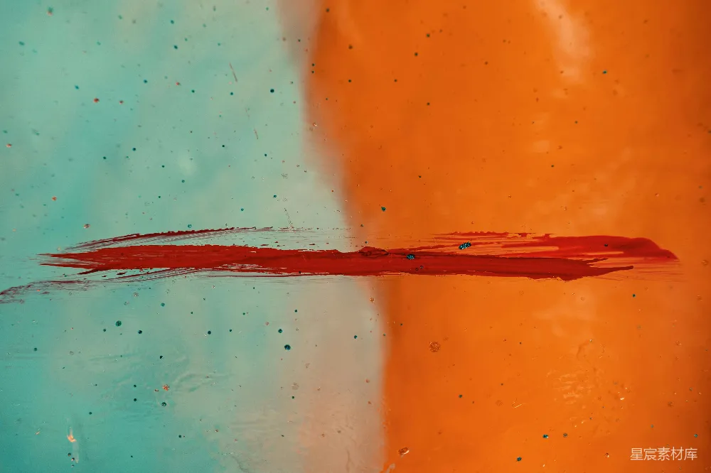 高清摄影  红色油漆