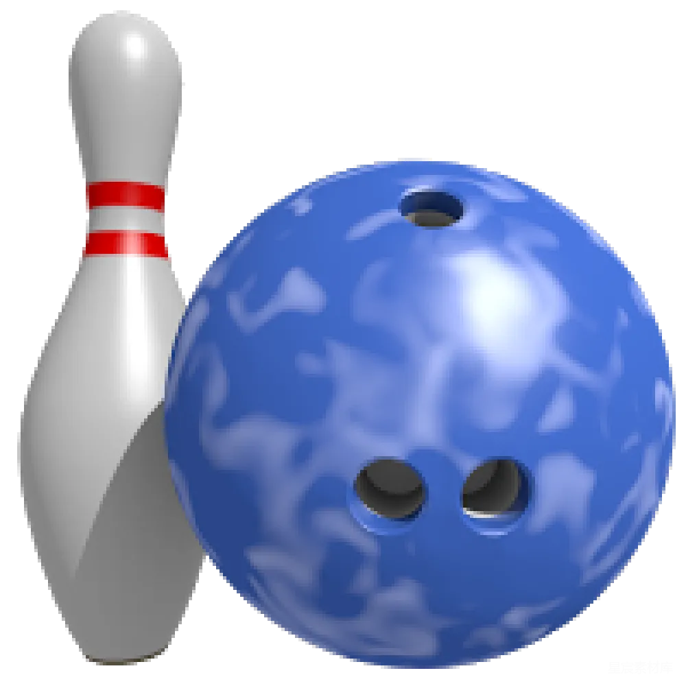 元素素材 元素 bowling