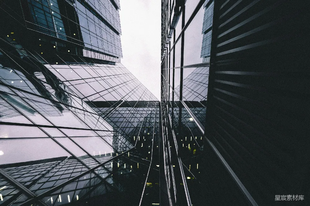 高清摄影  玻璃建筑的建筑摄影