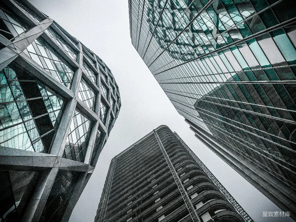 高清摄影  低角度拍摄高层建筑