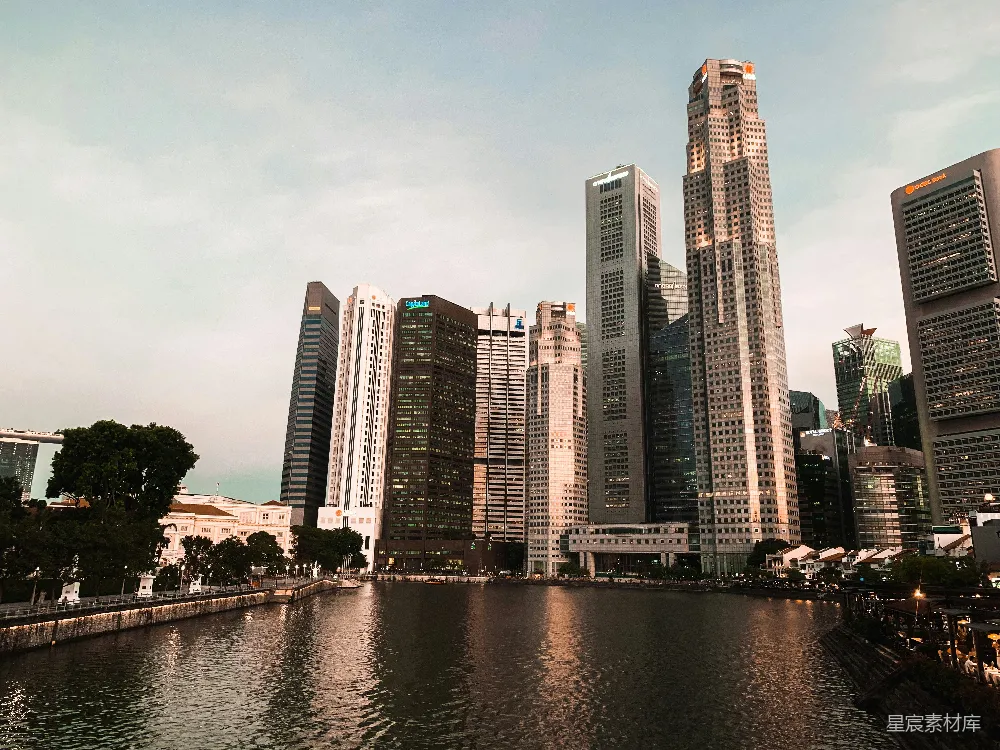 高清摄影  灰色城市建筑