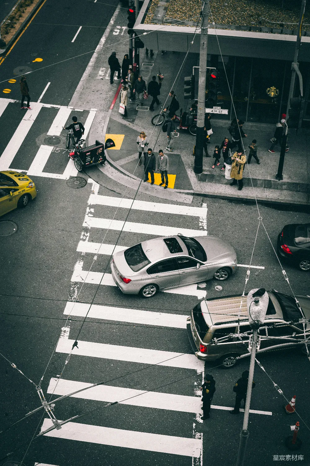 高清摄影  道路上的车辆