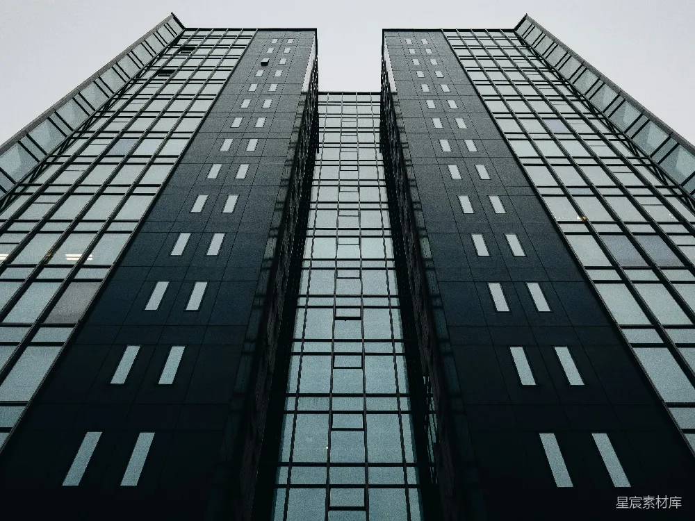 高清摄影  低角度拍摄高楼建筑