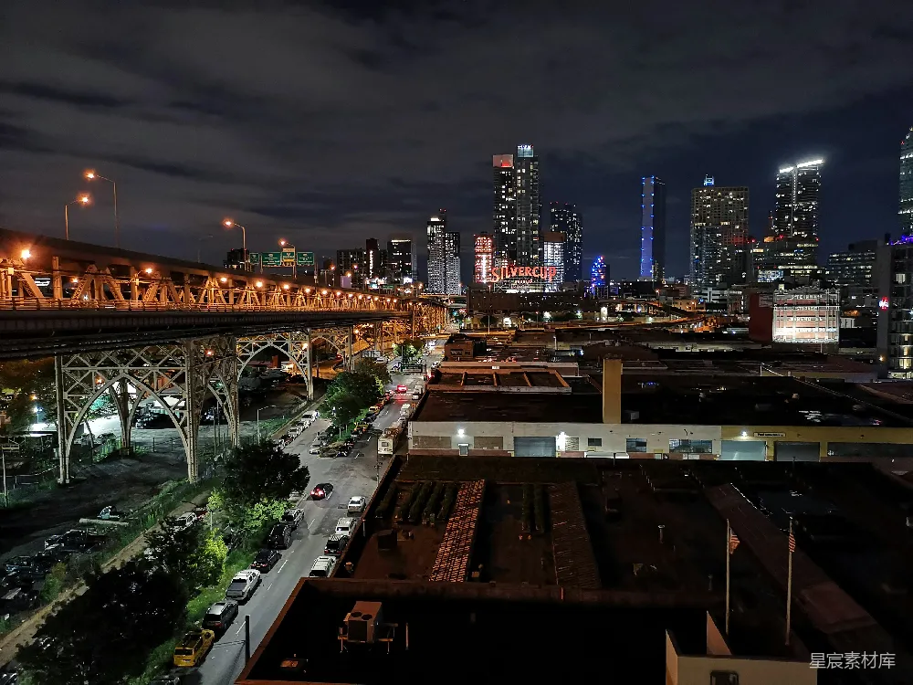 高清摄影  夜间城市照片