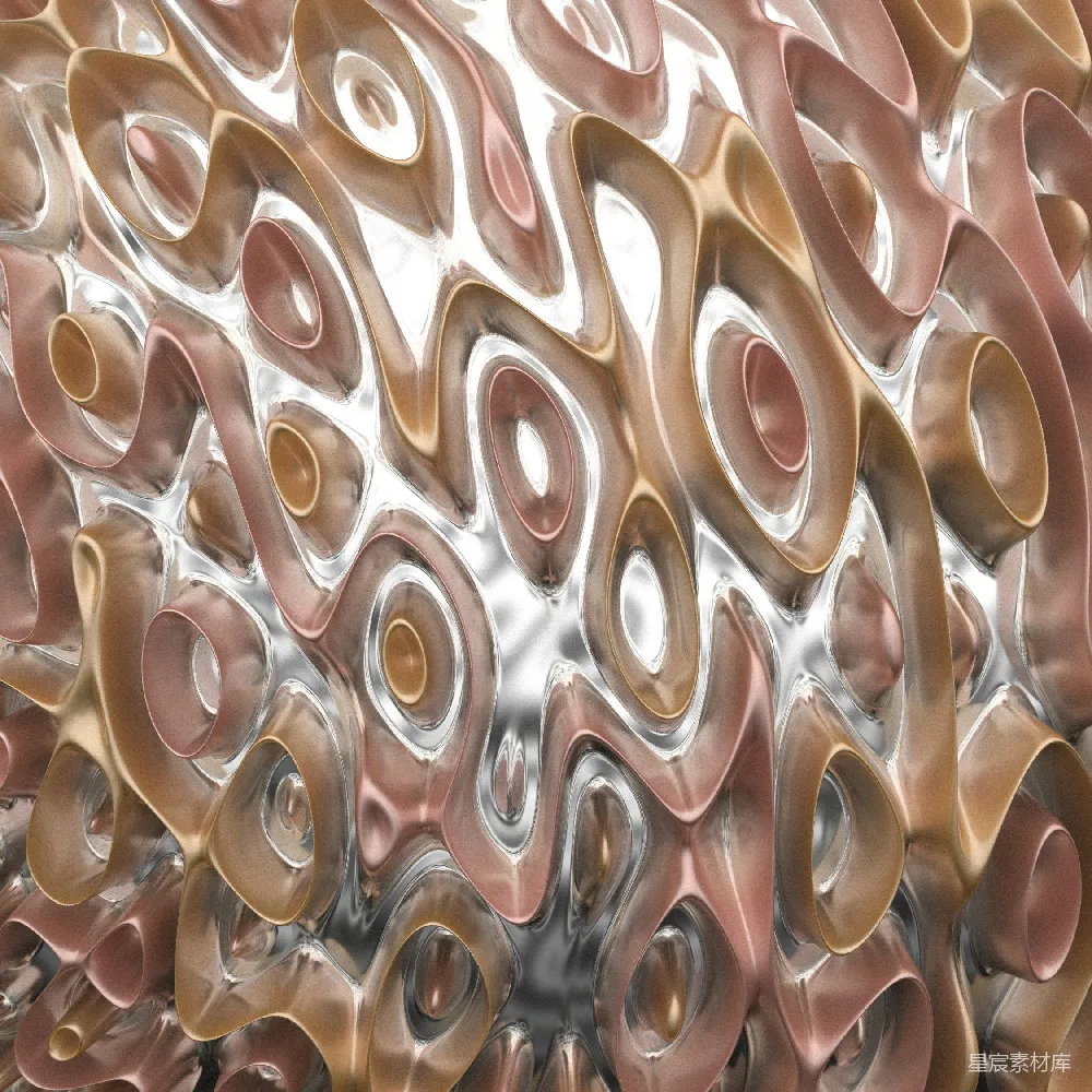 高清摄影  棕色和白色抽象画