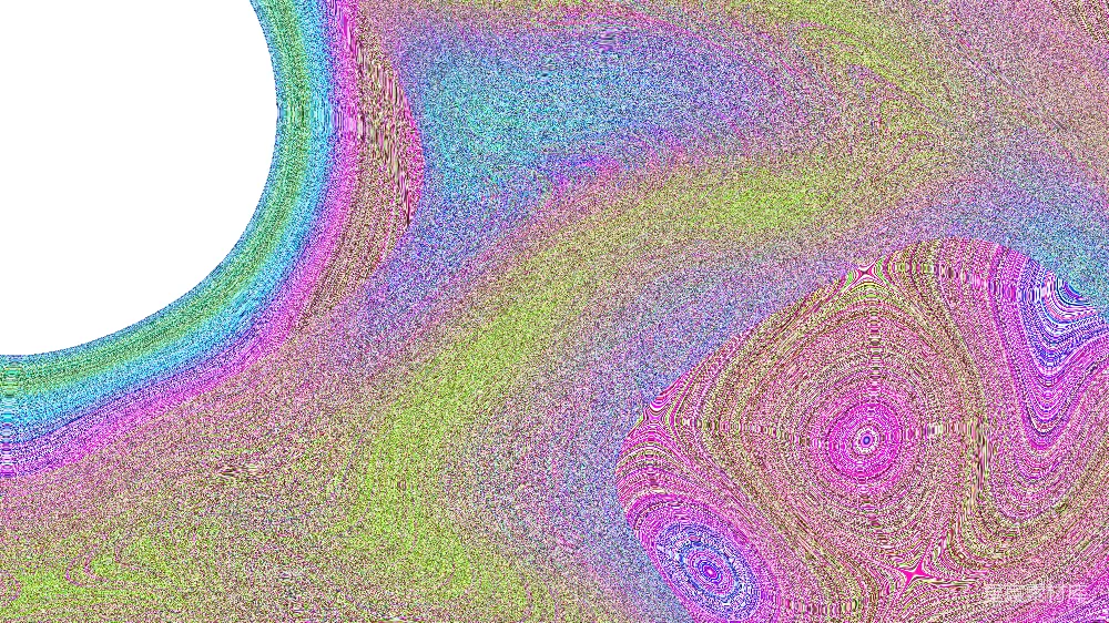 高清摄影  抽象的淡色漩涡与一个白色圆圈