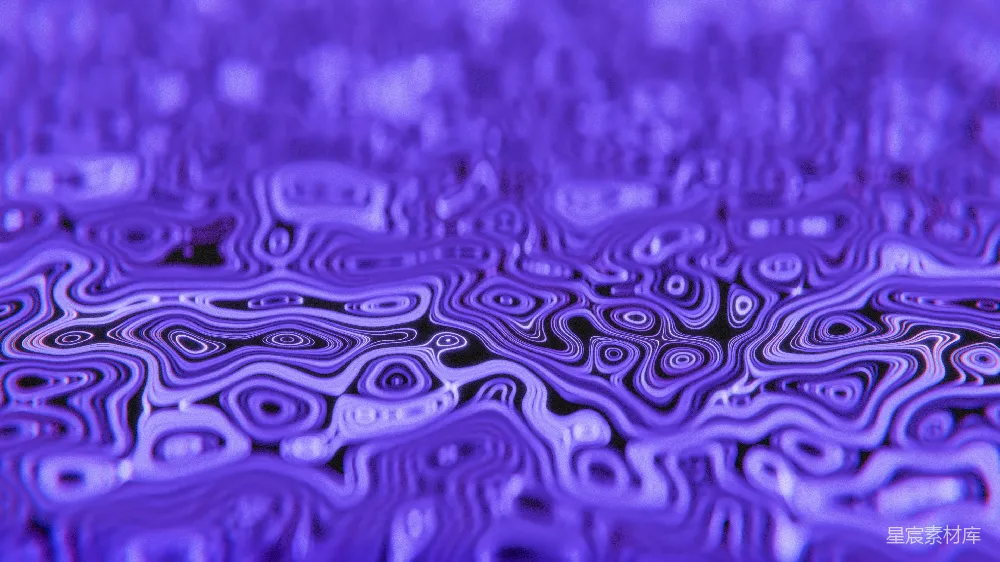 高清摄影  抽象的紫色和黑色波纹图案