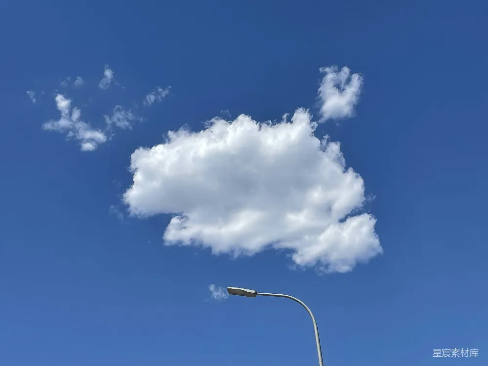 高清摄影  白天白云蓝天