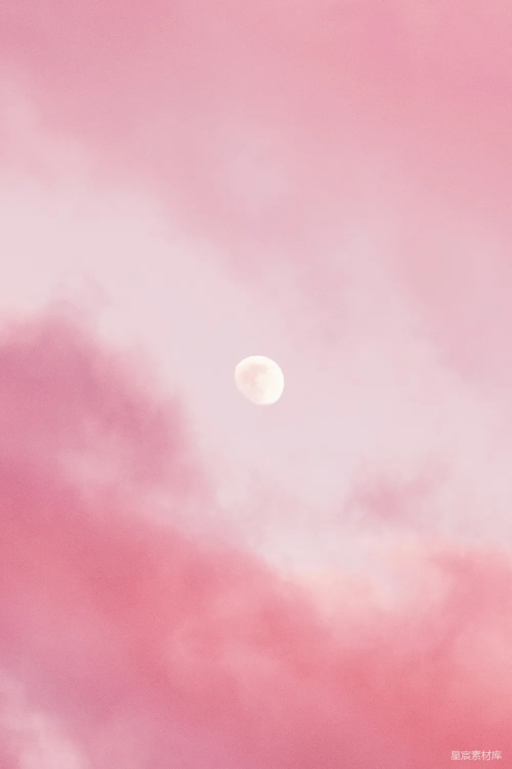 高清摄影 壁纸 自然 天空中的满月