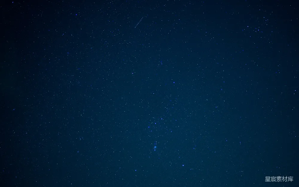 高清摄影 壁纸 一个有星星和流星的夜空