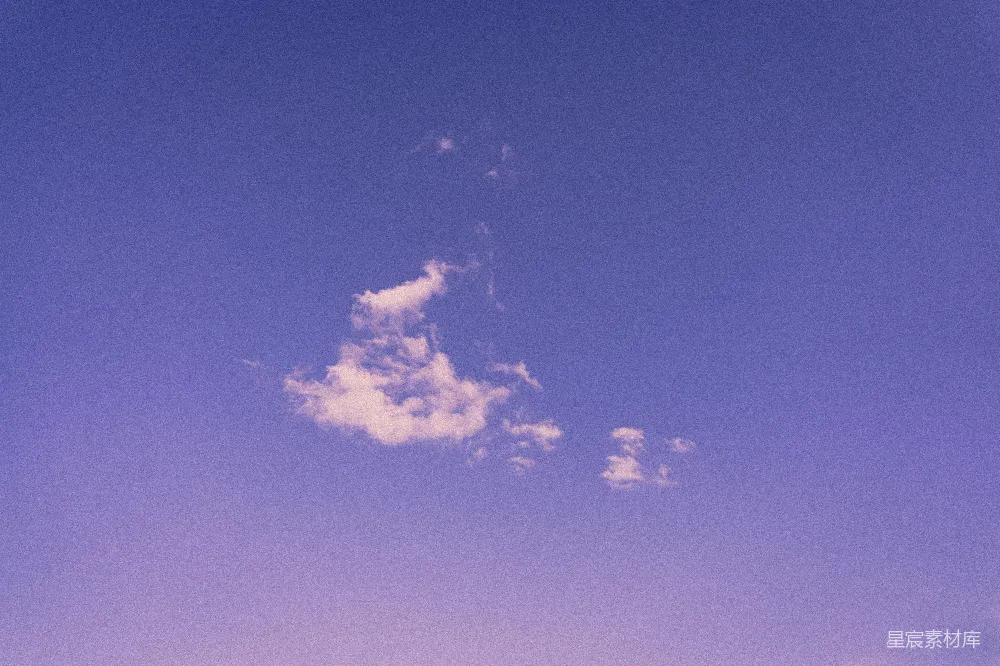高清摄影 自然 白天的白云蓝天