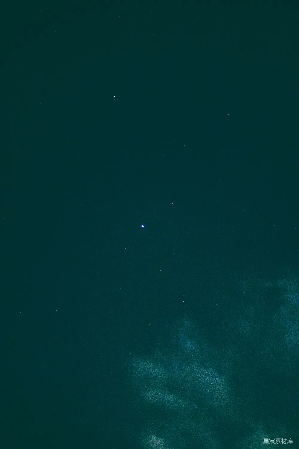 高清摄影  夜晚晴空中的星星