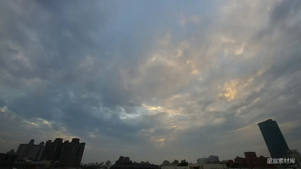高清摄影  天空中的云