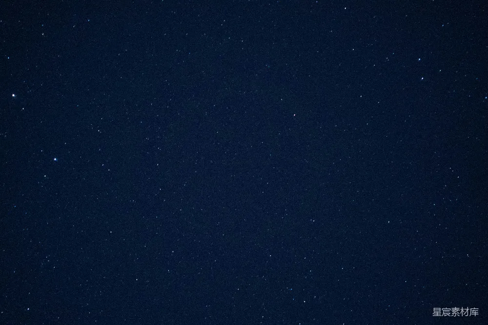 高清摄影  夜空中满是星星。