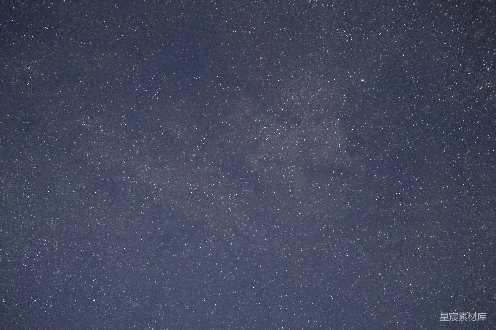 高清摄影  夜空中布满了星星