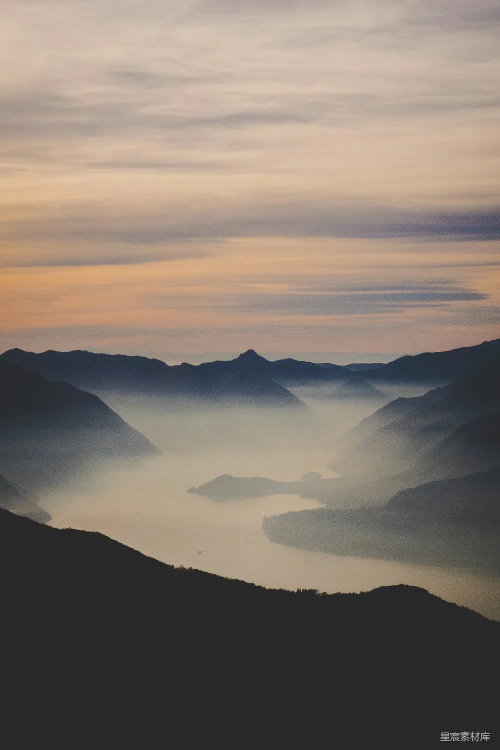 高清摄影  山地空中摄影