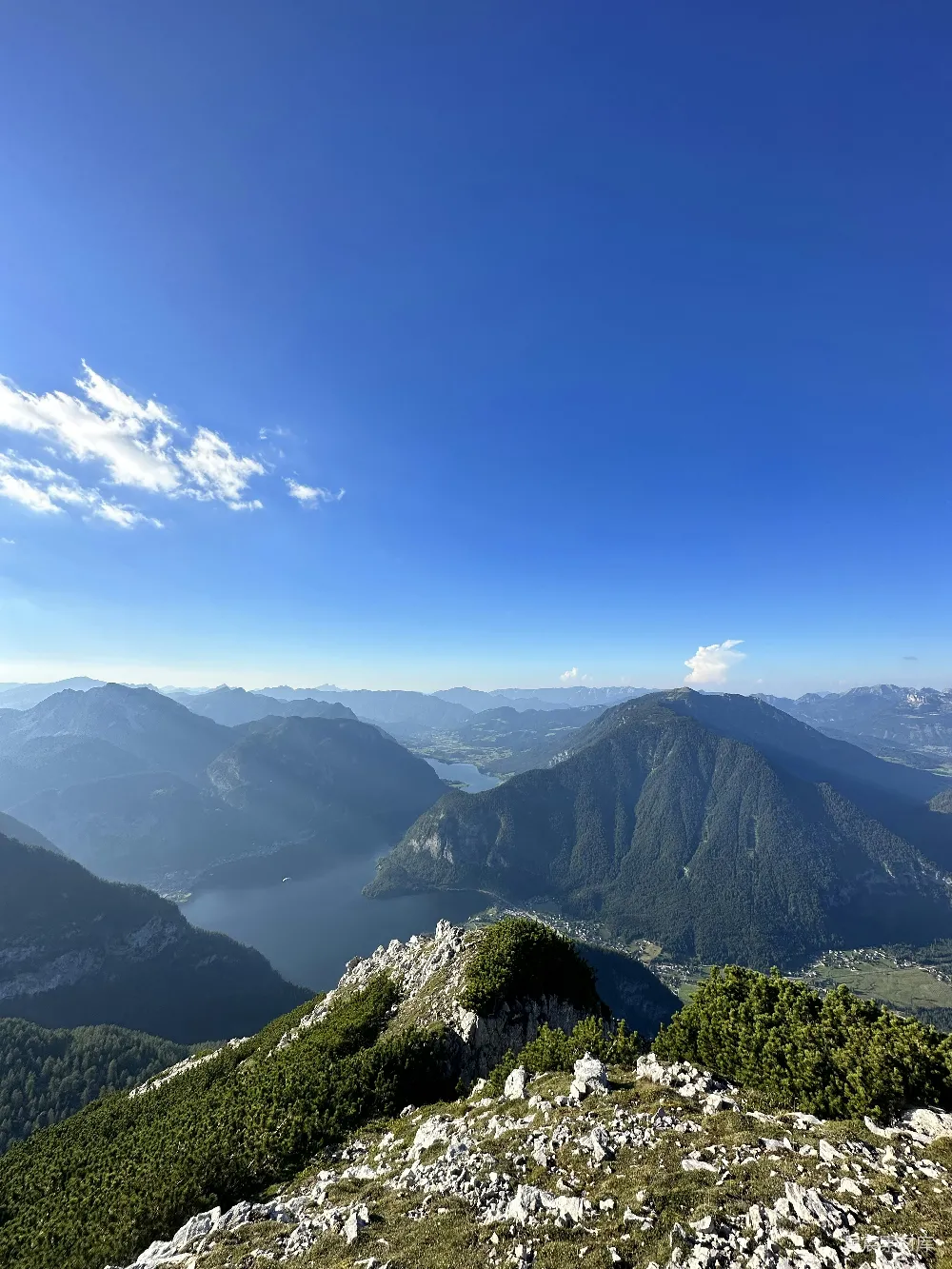 高清摄影  从高处俯瞰群山的景色