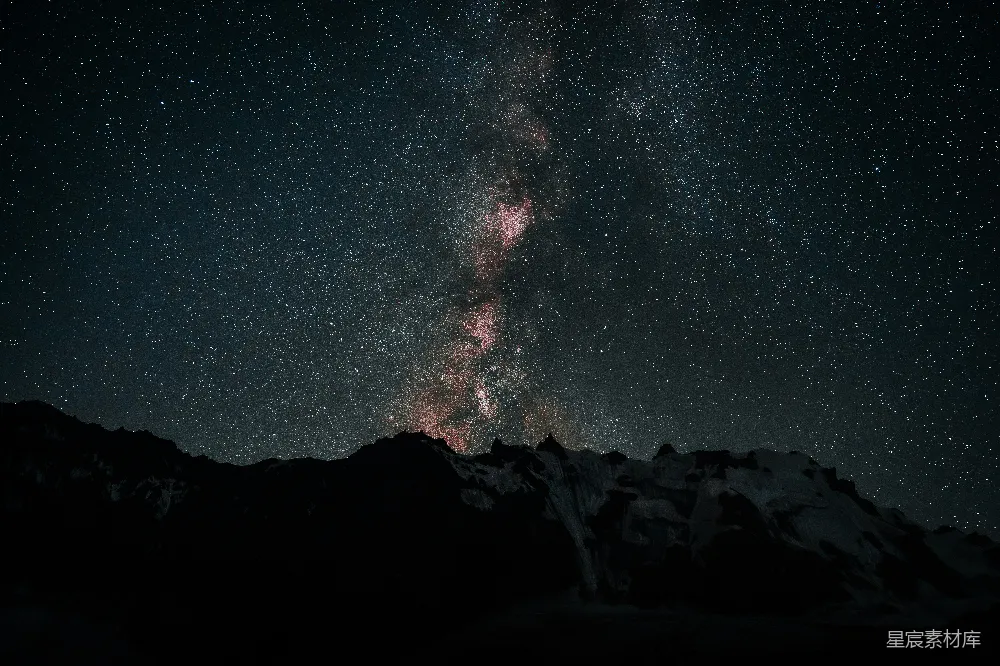 高清摄影 自然 实验性 旅行 壁纸 夜空充满了星星。