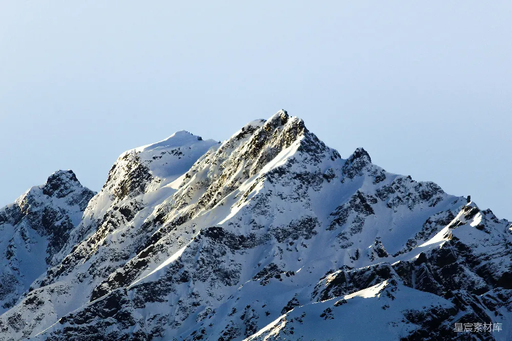 高清摄影  雪山