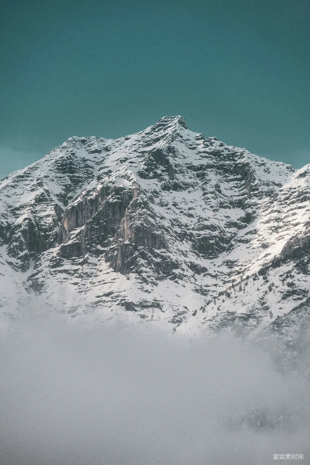 高清摄影 自然 雪山