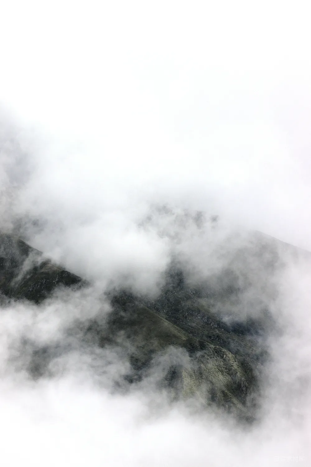 高清摄影  一团巨大的烟雾