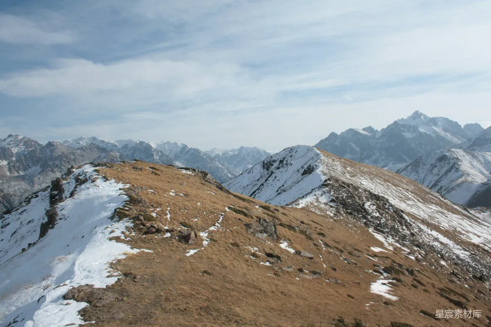 高清摄影  雪山山脉