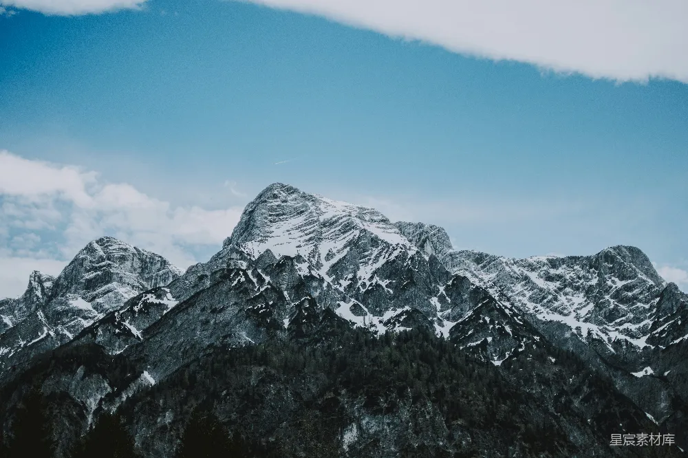 高清摄影  雪山