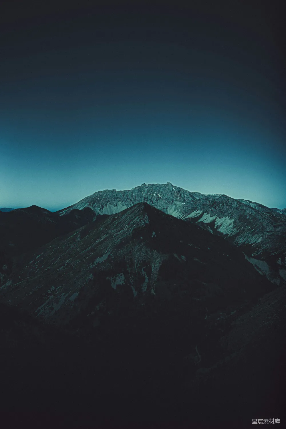 高清摄影  一座雪山