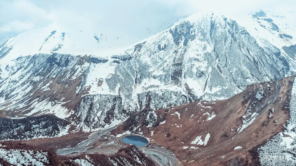 高清摄影 自然 壁纸 山峰的视角